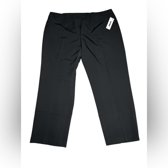 Dkny Pants - DKNY Sullivan St slash pocket flare fit Elegant Black Dress Pants women’s 20W